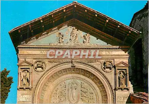 Cartes postales moderne Perugia Oratoire St Bernardino Facade Superieure