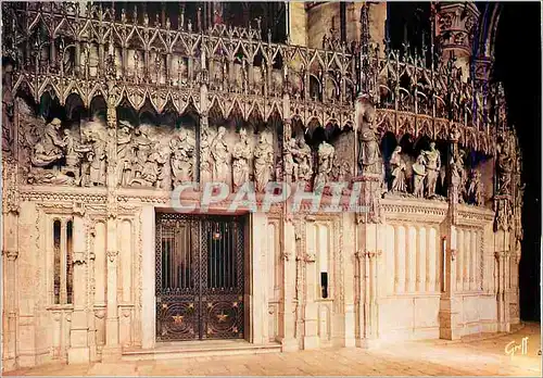 Cartes postales moderne En Beauce Chartres (Eure et Loir) Cloture du Choeur de la Cathedrale
