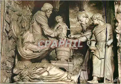 Cartes postales moderne Les Merveilles de Chartres (Eure et Loir) le Tour du Choeur de la Cathedrale