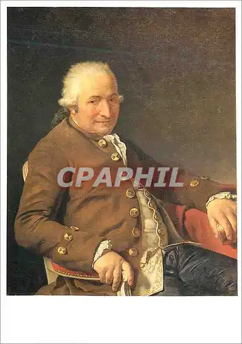 Cartes postales moderne Louvre Portrait de Charles Pierre Pecoul Beau Pere de l'Artiste Toile Louis Davis 1748 1825