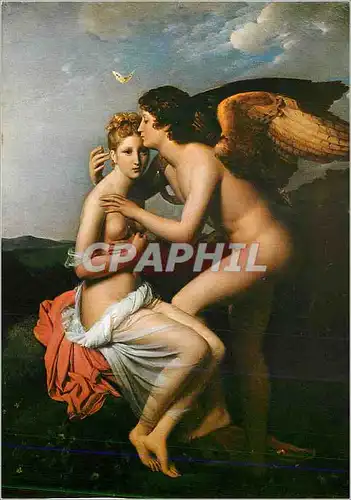 Moderne Karte Paris Musee du Louvre Baron Gerard Francois 1770 1837 l'Amour et Psyche