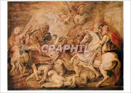 Cartes postales moderne Montpellier Musee Fabre Martyre d'une Sainte Exposition les Siecles de Rubens Petrus Paulus Rube