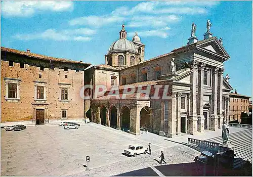 Moderne Karte Urbino  Cathedrale (XVIIIe S)