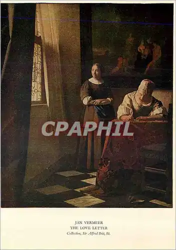 Cartes postales moderne Collection Sir Alfred Beit Jan Vermeer The Love Letter
