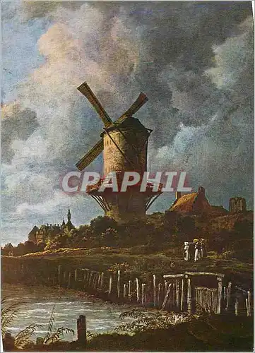 Cartes postales moderne Rijksmuseum Amsterdam Jacob Isaac Van Ruysdael (1628 1682) Le Moulin de Wijk pres de Muurstede (