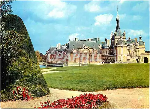 Cartes postales moderne Chantilly (Oise) Couleurs et Lumiere de France Parc et Chateau