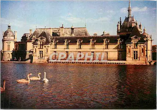 Moderne Karte Chantilly (Oise) Le Chateau