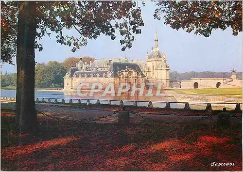 Moderne Karte Chantilly (Oise) Le Chateau