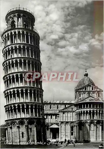 Cartes postales moderne Pisa Torre Pendente e Abside del Duomo