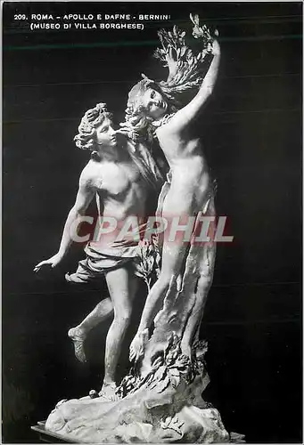 Moderne Karte Roma Apollo E Dafne Bernini (Museo di Villa Borghese)