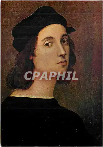 Moderne Karte Urbino Raphael Sanzio (Portrait de Soi Meme)