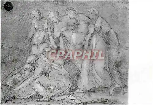 Cartes postales moderne Raffaello Sanzio (1483 1520) La Maison Raphael Urbino Moise Vient Sauve des Eaux
