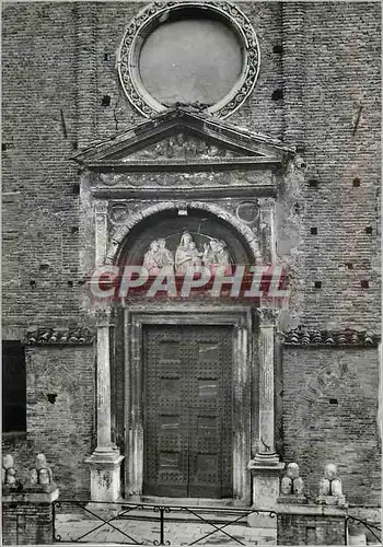 Moderne Karte Urbino St Dominique Portail avec Lunette de Luca della Robbia (XV Siecle)