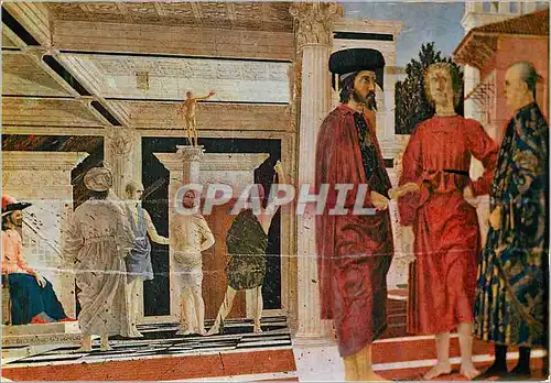 Cartes postales moderne Urbino La Flagellation (Piero della Francesca)