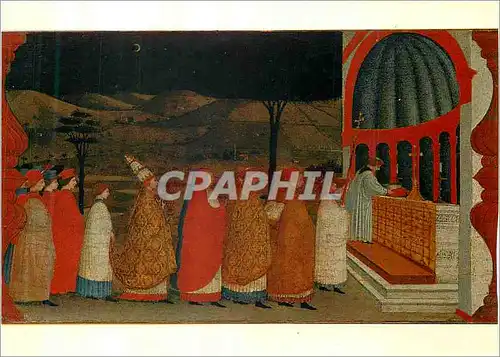 Cartes postales moderne Urbino Palazzo Ducale La Profanation de l'Hostie (detail)