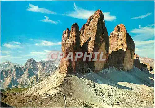 Cartes postales moderne Dolomiti Tre Cime di Lavaredo m 3003