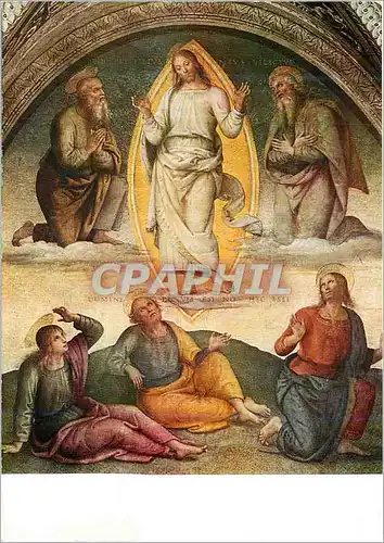 Cartes postales moderne Perugia Collegio del Cambio Pietro Perugino Transfiguration
