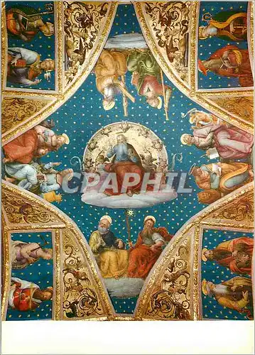 Cartes postales moderne Perugia Collegio del Cambio La Voute de la Chapelle de St Jean