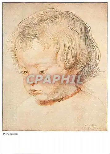 Moderne Karte Le Fils de l'Artiste (Wien) Walter Classen Kunstverlag Zurich Rubens Sein Sohn Niklas