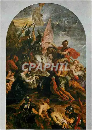 Cartes postales moderne Musee Royaux des Beaux Arts Belgique Bruxelles P P Rubens 1577 1640 La Montee au Calvaire (1637)