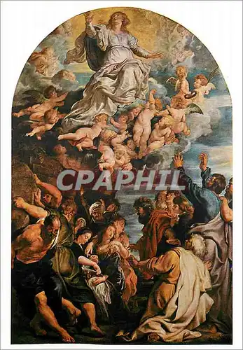Cartes postales moderne Wien Kunsthistorisches Museum Peter Paul Rubens 1577 1640 L'Assomption de la Vierge 1620