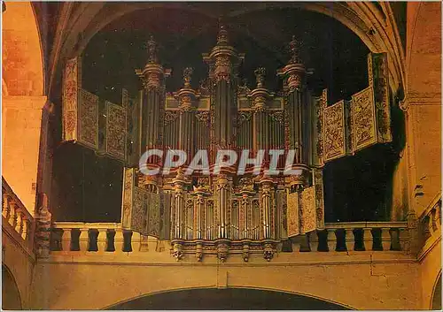 Cartes postales moderne Uzes (Gard) 1er Duche de France les Orgues (XVIIIe s) les Deuxiemes de France Orgue