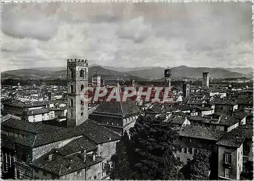 Cartes postales moderne Lucca Panorama