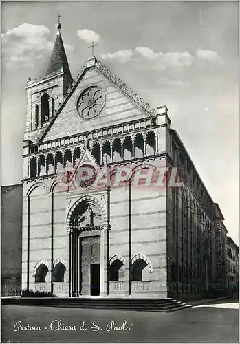 Cartes postales moderne Pistoia Chiesa di S Paolo