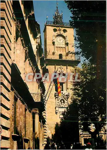 Cartes postales moderne Aix en Provence (Bouches du Rhone) Place de l'Hotel de Ville