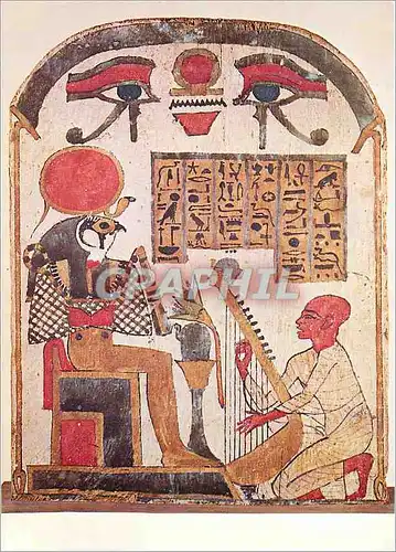 Cartes postales moderne Paris Musee du Louvre le Musicien Djed Khonsou Ioufankh