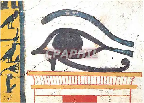 Cartes postales moderne Paris Musee du Louvre Departement des Antiquites Egyptiennes Detail de la Cuve de Sarcophage de