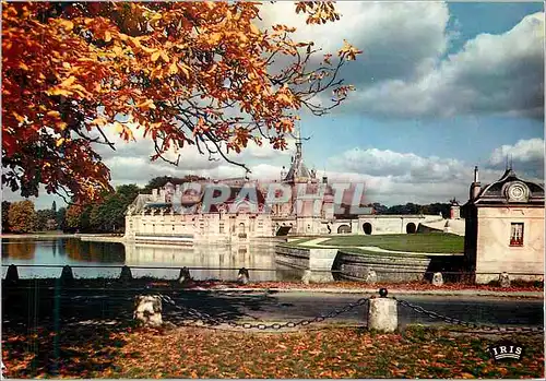 Moderne Karte Chantilly (Oise) le Chateau