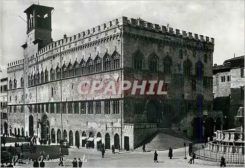 Cartes postales moderne Perugia le Palais Communal