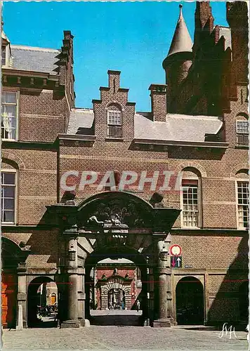 Moderne Karte Den Haag Toegangspoort Tot Het Binnenhof