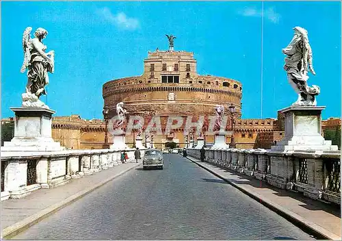 Moderne Karte Rome Chateau S Angelo