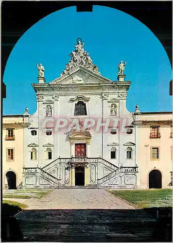 Cartes postales moderne Certosa Di Calci (Pisa) Facade de l'Eglise