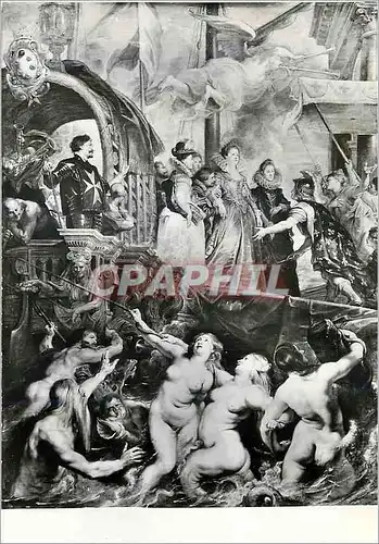 Cartes postales moderne Paris Musee du Louvre Rubens Pierre Paul (1577 1640) Histoire de Marie de Medicis