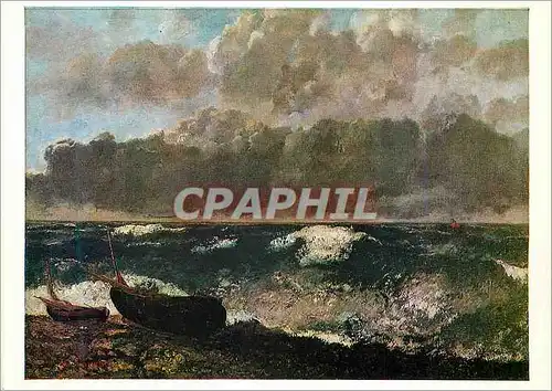 Cartes postales moderne Paris Musee du Louvre Gustave Courbet (1819 1877) la Vague