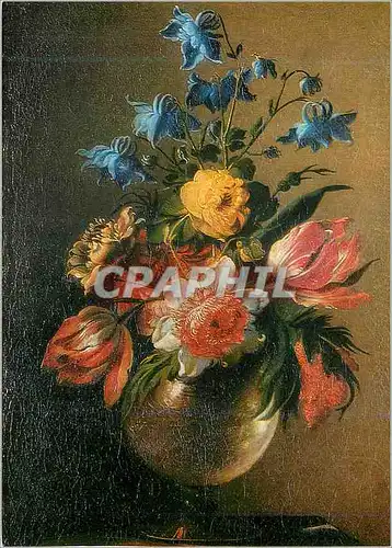 Cartes postales moderne Madrid Prado Bouquet de Fleurs Juan de Arellano (1614 1676)