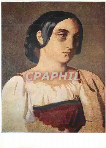 Cartes postales moderne Gent Museum Voor Schone Kunsten Theodore Chasseriau 1819 1856 Jeune Italienne
