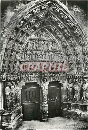 Cartes postales moderne Reims (Marne) la Cathedrale Notre Dame (XIIIe s) Croisillon Sud