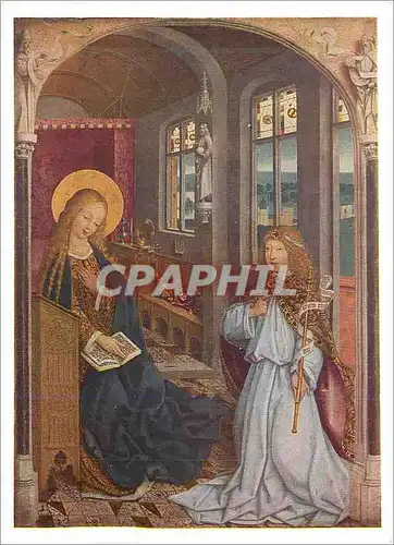 Cartes postales moderne National Gallery Master of Liesborn The Annunciation