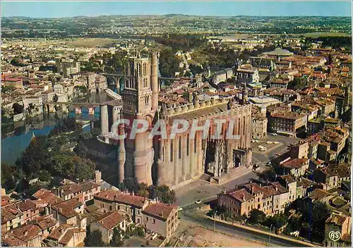 Cartes postales moderne Albi (Tarn) Ville d'Art Centre de Tourisme Ville Natale du peintre Henri de Toulouse Lautrec