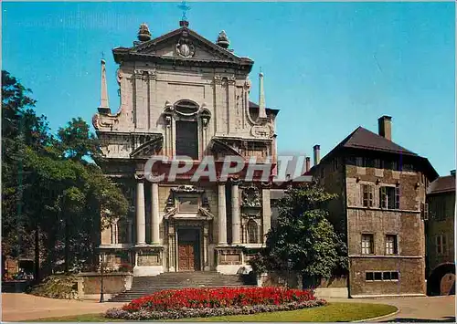 Moderne Karte Chambery Capitale des Ducs de Savoie La Sainte Chapelle