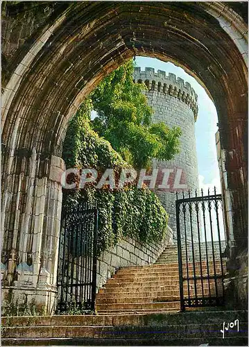 Cartes postales moderne Chambery (Savoie) Couleurs et Lumiere de France Le Portail St Dominique et la Tour Demi Ronde