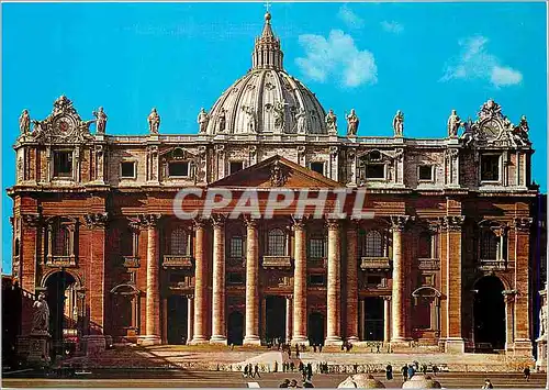 Cartes postales moderne Citta del Vaticano St Pierre La Facade