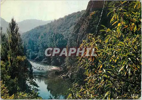 Moderne Karte Environs d'Entraygues sur Truyere (Aveyron) Le Haut Rouergue Les Gorges du Lot