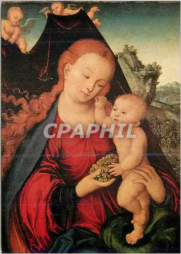 Cartes postales moderne Wiechmann Bildkarten Lucas Cranach (1472 1553) Maria et L'Enfant
