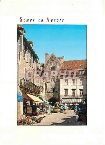 Moderne Karte Semur en Auxois (Cote d'Or) La Rue Buffon