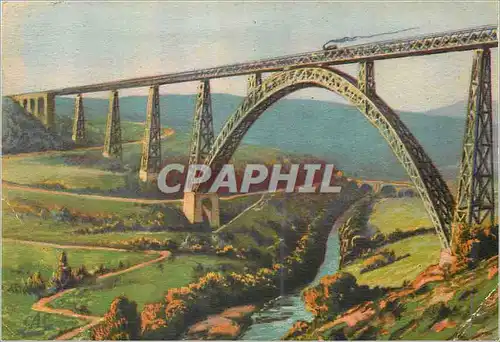 Cartes postales moderne Envi de Saint Flour Viaduc de Garabit